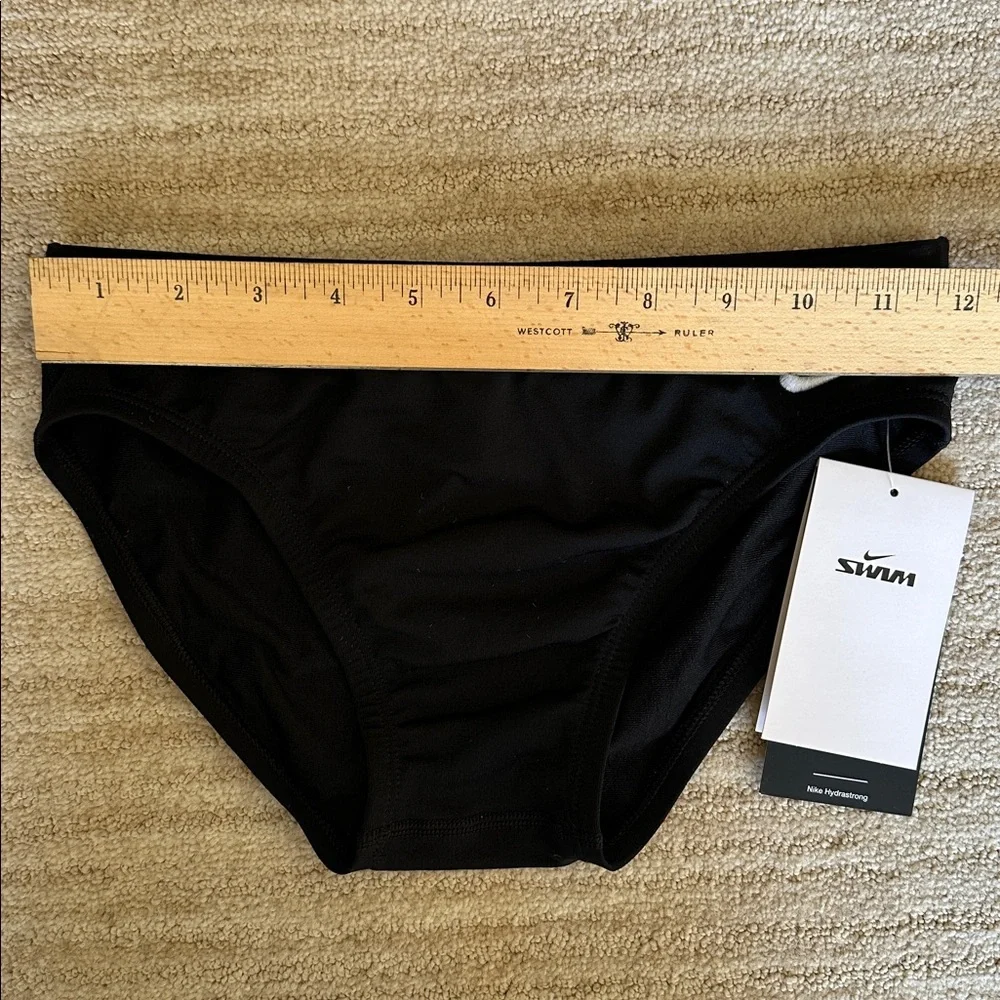NWT Nike Swim HydraStrong Essential Black Men's Swim Brief Size Small 28”